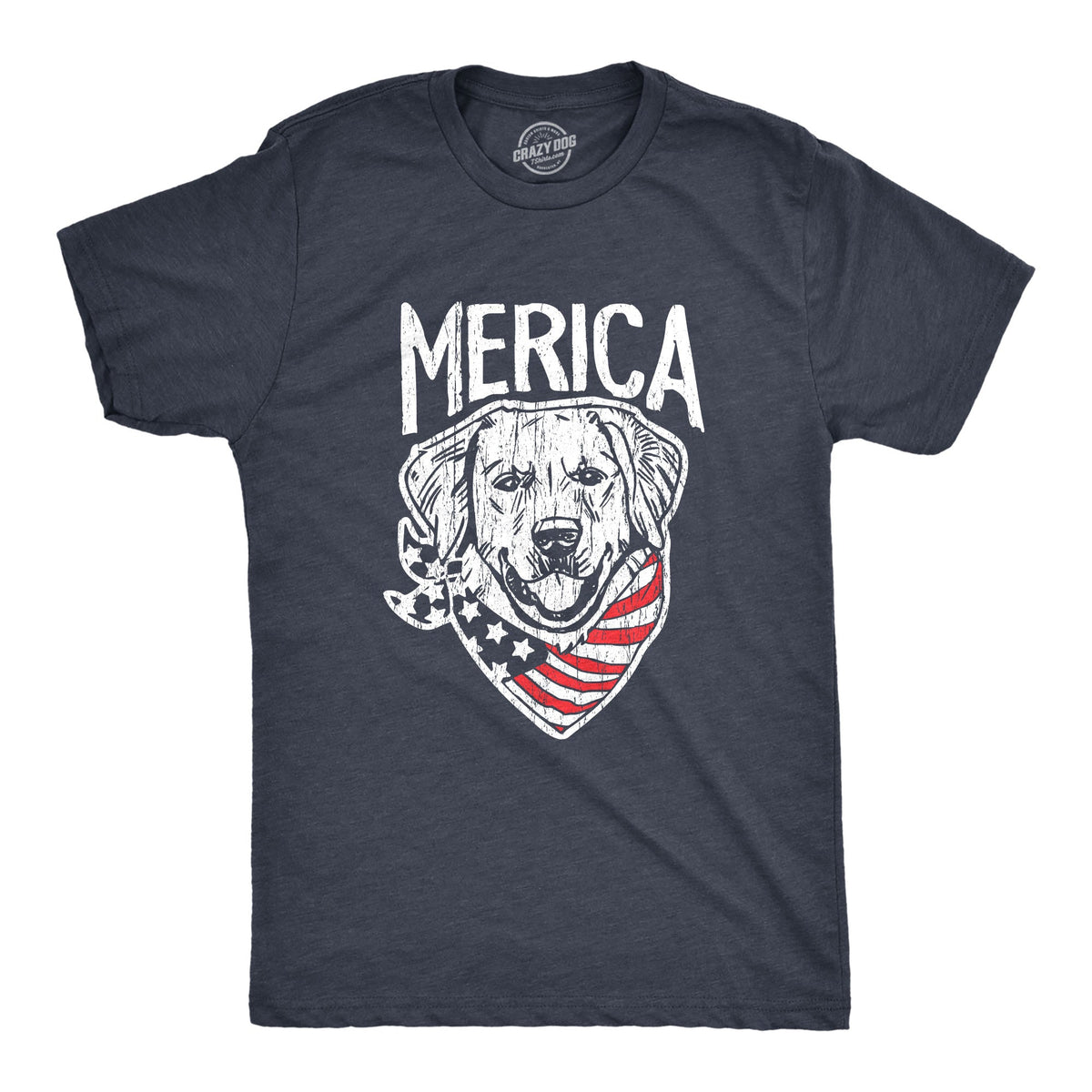 Merica Dog Men's T Shirt