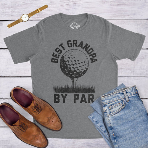 Best Grandpa By Par Men's T Shirt