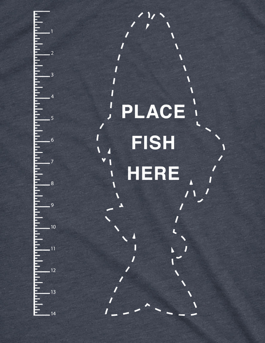 Fish Ruler Men's T Shirt