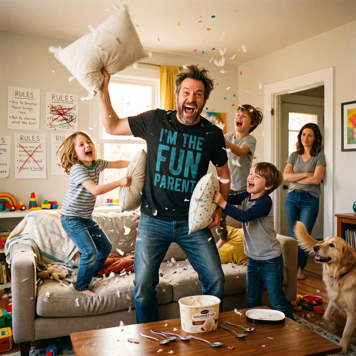 I'm The Fun Parent Men's T Shirt