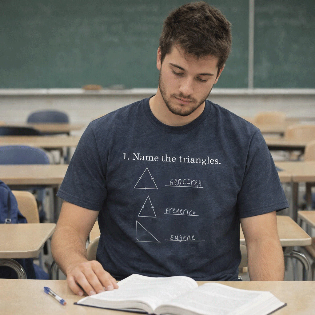 Name The Triangles Men's T Shirt