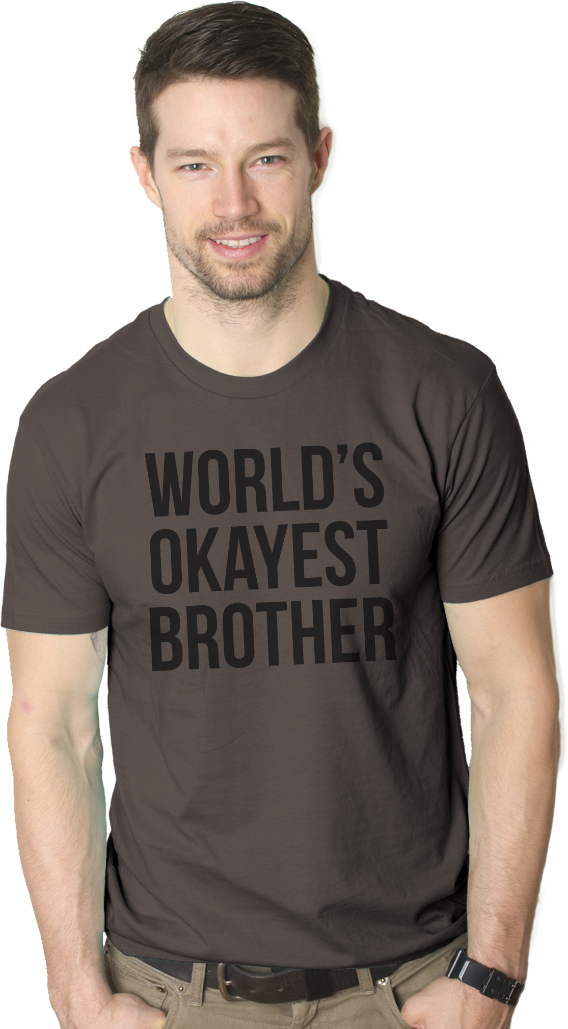 World's Okayest Brother Men's T Shirt