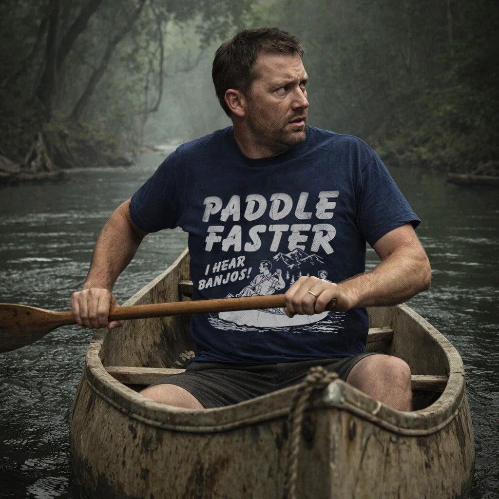 Paddle Faster Men's T Shirt