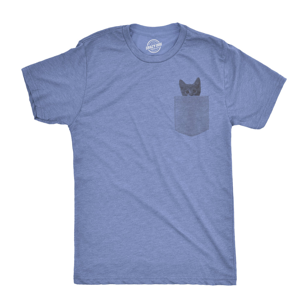 Pocket Cat Men's T Shirt