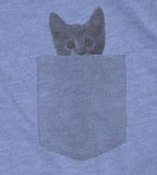 Pocket Cat Men's T Shirt