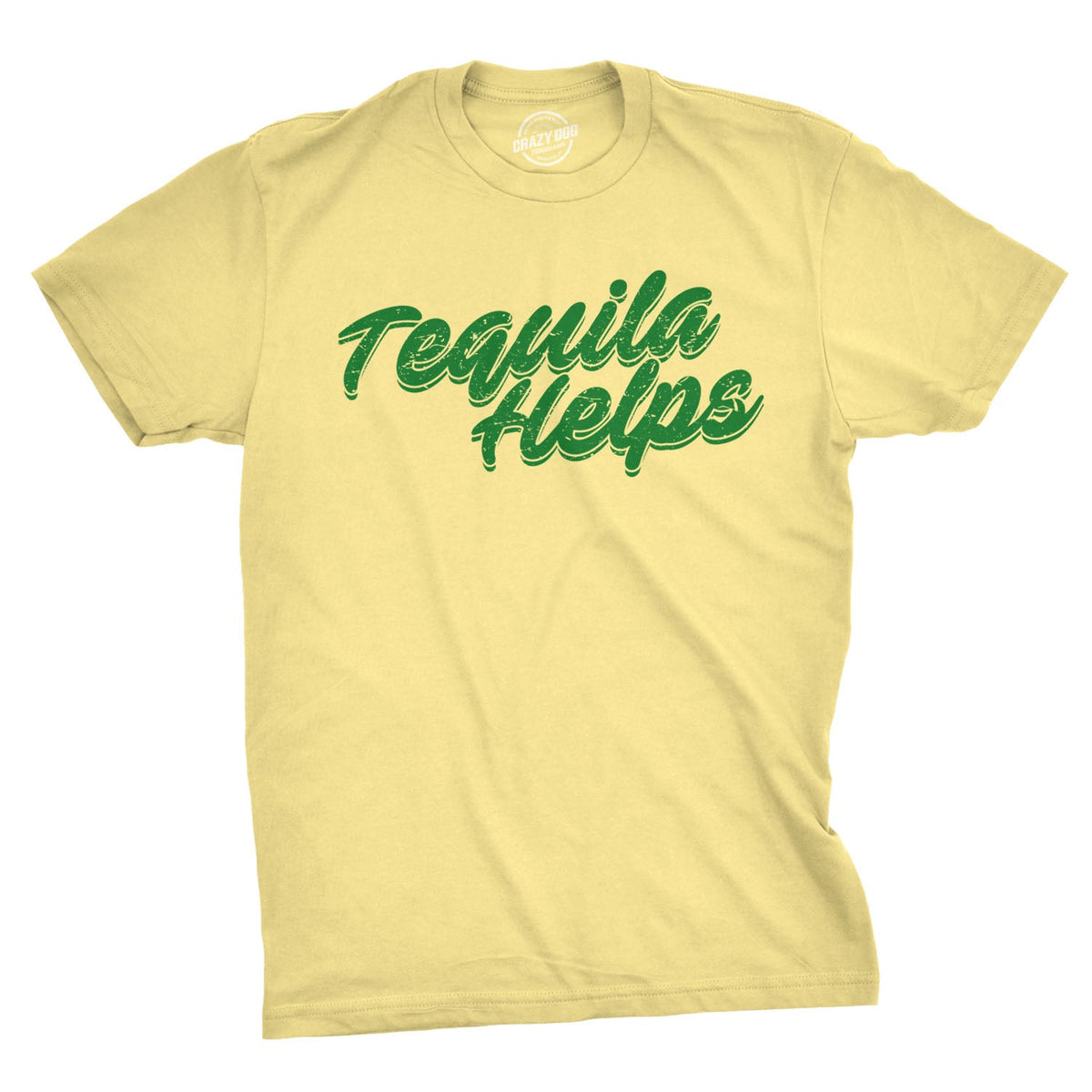 Tequila Helps Men's T Shirt